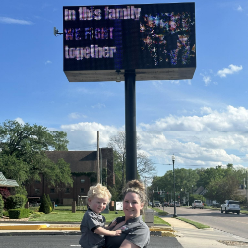 Supporting Cystic Fibrosis Foundation and Secret Warrior Braden Lee