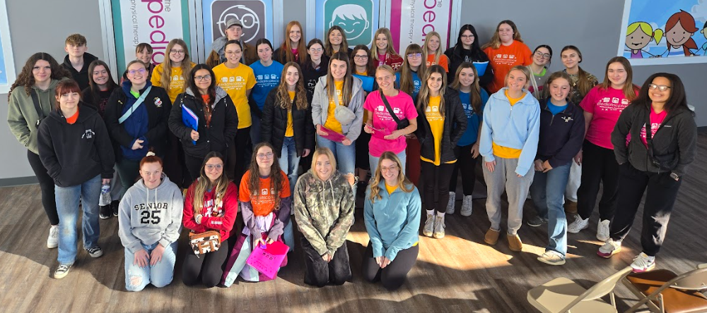 High School Therapy Day at The Pediatric Place